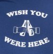 画像2: WISH YOU WERE HERE Tシャツ (NAVY) (2)