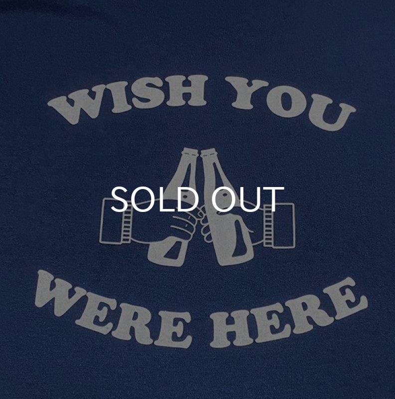 画像2: WISH YOU WERE HERE Tシャツ (NAVY) (2)