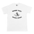 画像1: WISH YOU WERE HERE Tシャツ (WHITE) (1)