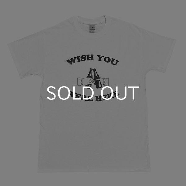 画像1: WISH YOU WERE HERE Tシャツ (WHITE) (1)