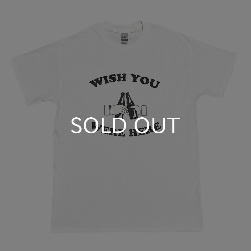 画像1: WISH YOU WERE HERE Tシャツ (WHITE) (1)