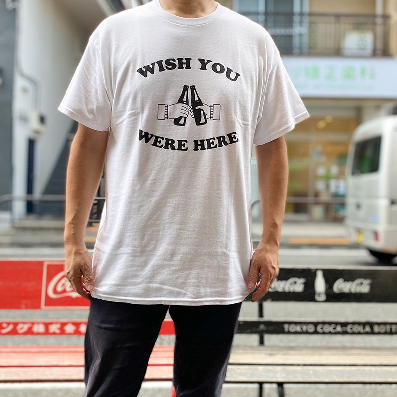 画像4: WISH YOU WERE HERE Tシャツ (WHITE) (4)