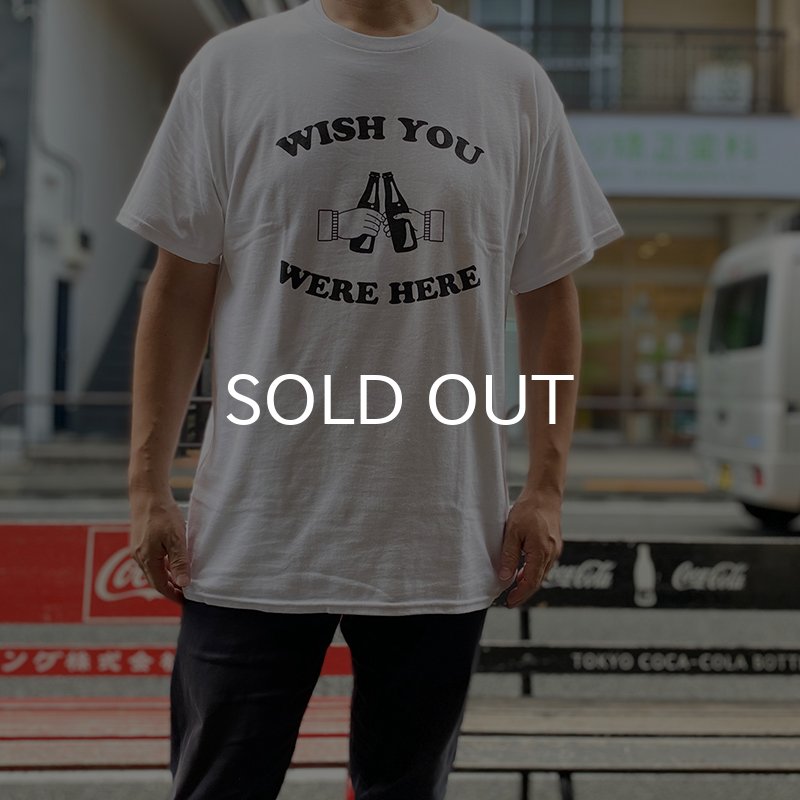画像4: WISH YOU WERE HERE Tシャツ (WHITE) (4)