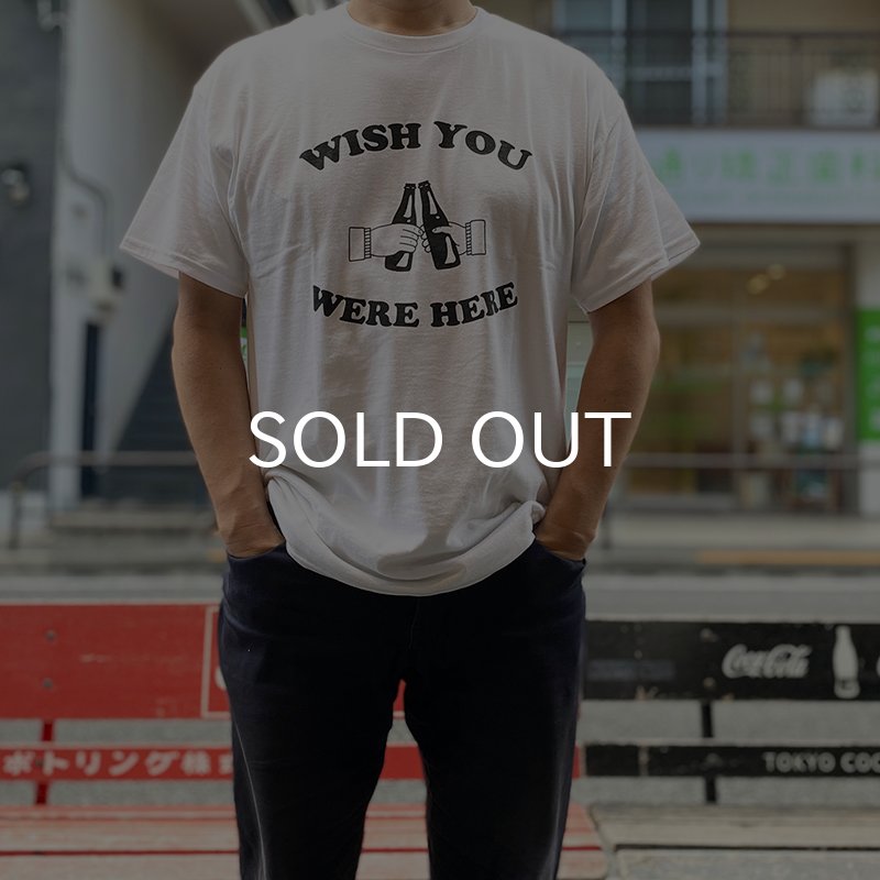 画像3: WISH YOU WERE HERE Tシャツ (WHITE) (3)