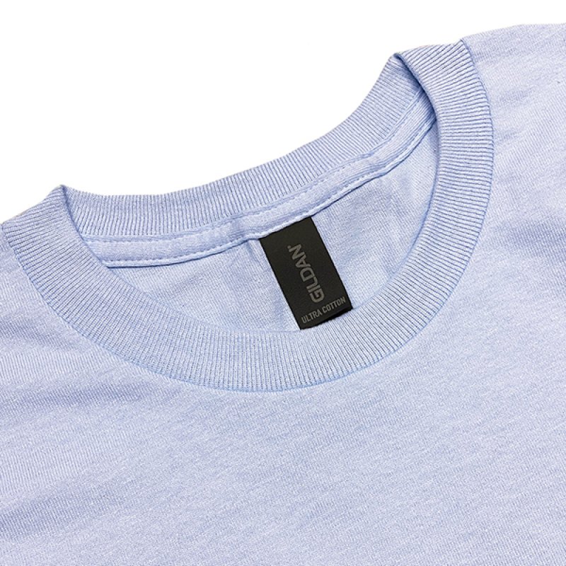 画像5: NO BEER NO LIFE POCKET Tシャツ (LIGHT BLUE/NAVY) (5)