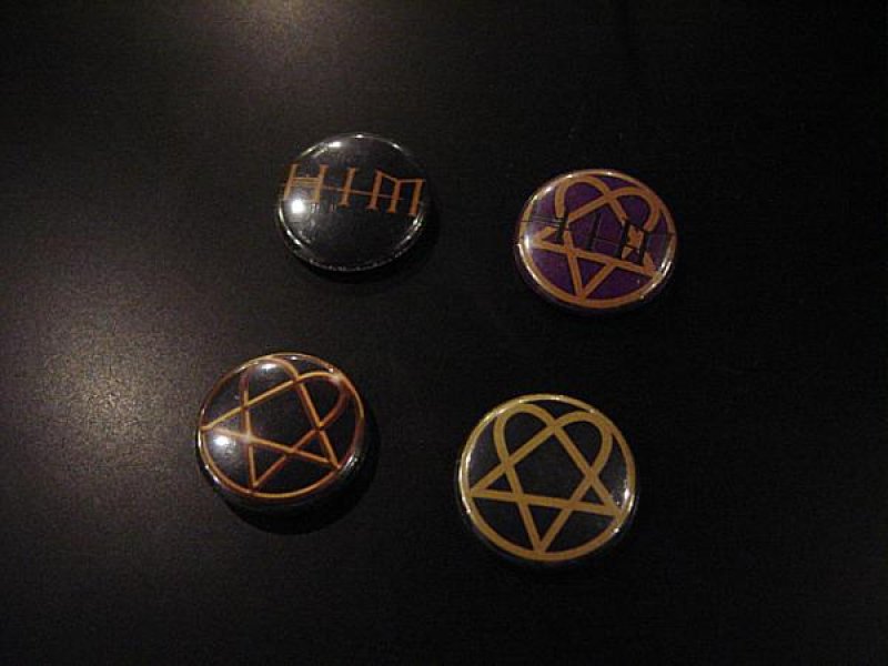 画像1: HIM バッジセット (1)