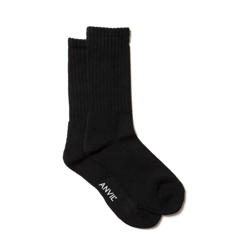 画像4: ANVIL / USA COTTON CREW SOCKS (4)