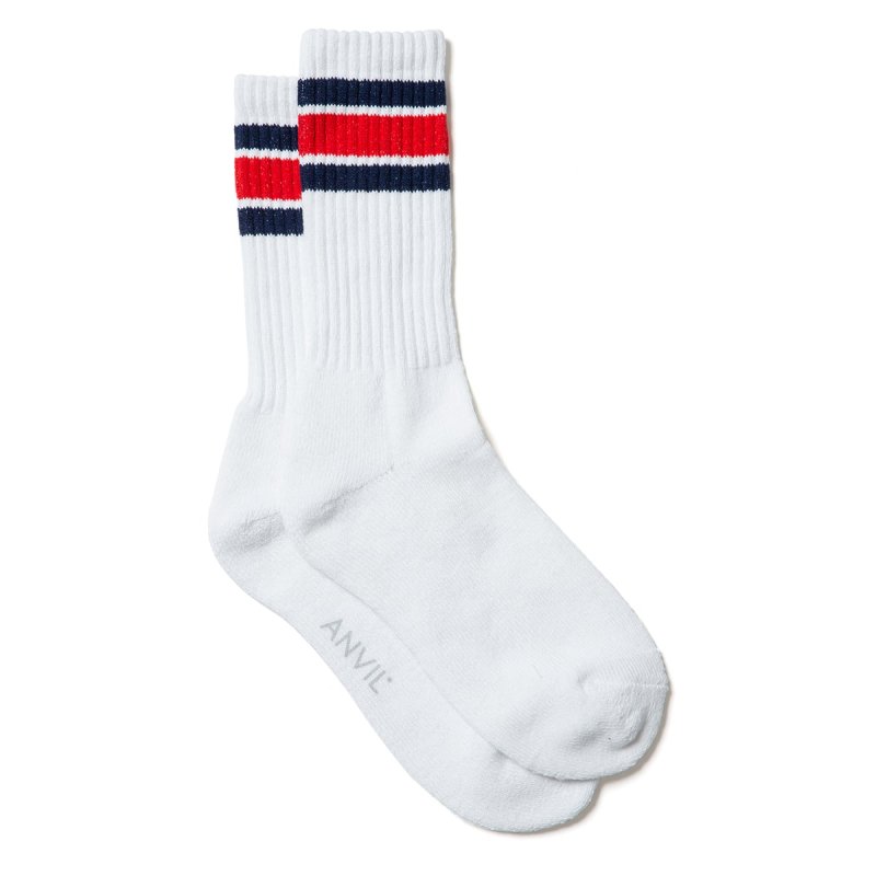 画像5: ANVIL / USA COTTON CREW SOCKS (5)