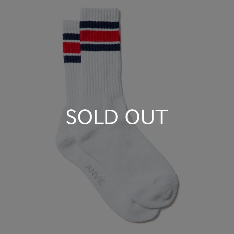 画像5: ANVIL / USA COTTON CREW SOCKS (5)