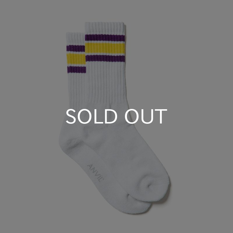 画像7: ANVIL / USA COTTON CREW SOCKS (7)