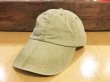 画像1: ANVIL / 6 PANEL LOW CAP (KHAKI) (1)