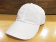 画像1: ANVIL / 6 PANEL LOW CAP (WHITE) (1)