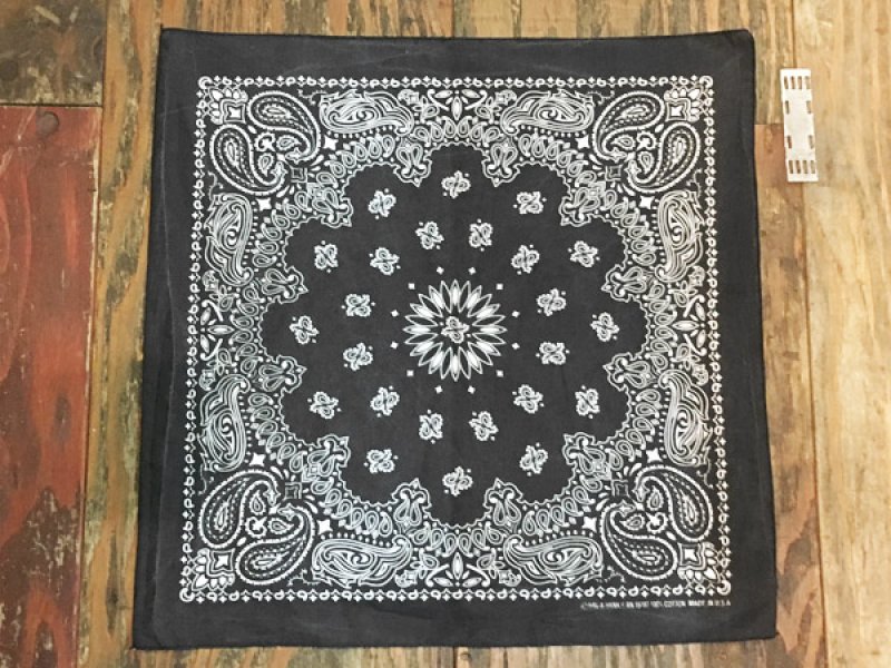 画像4: USA VINTAGE WASH バンダナ / ペイズリー (4)
