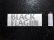 画像1: BLACK FLAG / ステッカー LOGO (LARGE) (1)