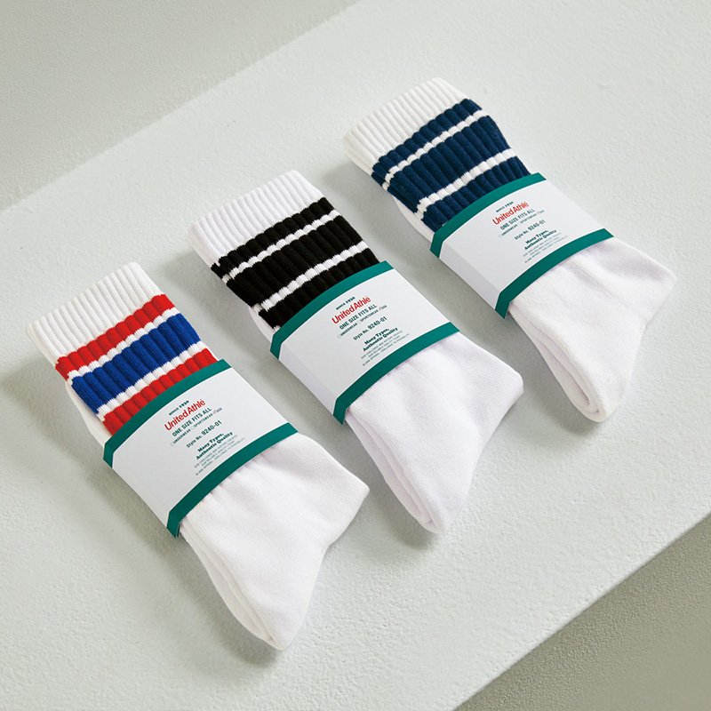 画像2: UNITED ATHLE / SKATER SOCKS(全13色) (2)