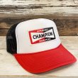 画像1: CHAMPION SPARK PLUG TRUCKER CAP (WHITE/BLACK/RED) (1)