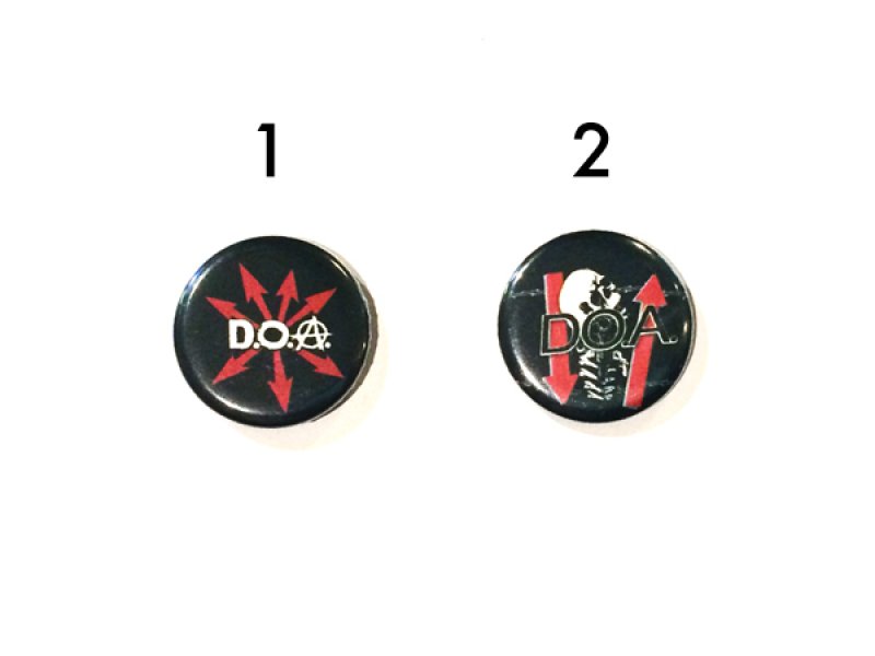 画像1: D.O.A. / バッジ (1)