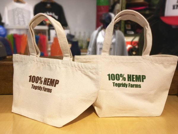 画像1: 100% HEMP TEGRIDY FARMS ランチバッグ (1)