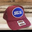 画像1: FUCK TRUCKER CAP (MAROON) (1)