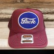 画像2: FUCK TRUCKER CAP (MAROON) (2)