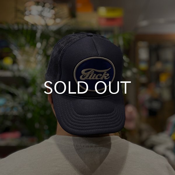 画像1: FUCK TRUCKER CAP (NAVY) (1)