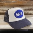画像3: FUCK TRUCKER CAP (WHITE/NAVY) (3)