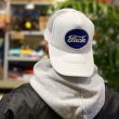 画像1: FUCK SNAPBACK CAP (WHITE/BLUE) (1)