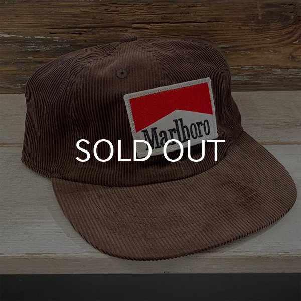 画像1: MARLBORO CORDUROY CAP (BROWN) (1)