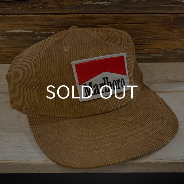 画像1: MARLBORO CORDUROY CAP (CAMEL) (1)