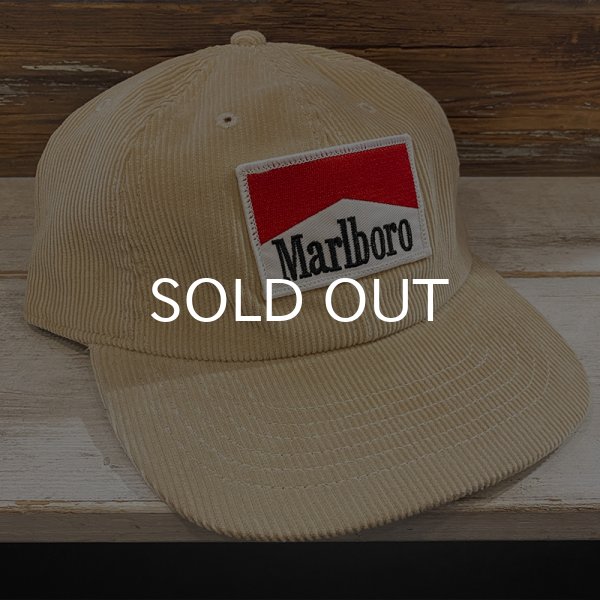 画像1: MARLBORO CORDUROY CAP (SAND) (1)
