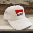 画像1: MARLBORO TRUCKER CAP (WHITE) (1)