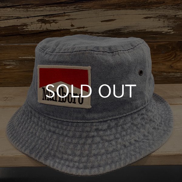 画像1: MARLBORO HAT DENIM (LIGHT BLUE) (1)