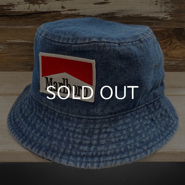 画像1: MARLBORO HAT DENIM (DARK BLUE) (1)