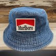 画像2: MARLBORO HAT DENIM (DARK BLUE) (2)