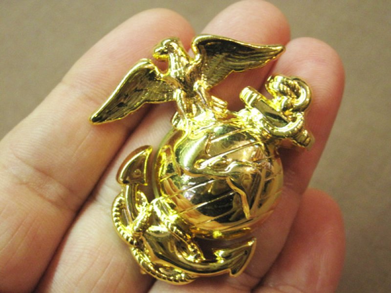 画像3: ROTHCO アメリカ海兵隊 USMC 帽章 ピンバッジ (3)