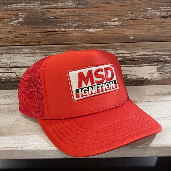 画像1: MSD IGNITION TRUCKER CAP (RED) (1)