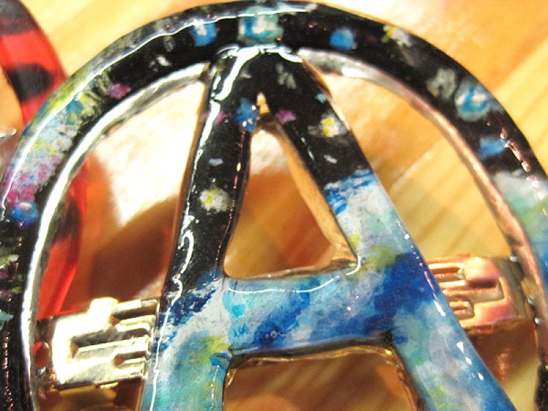 画像2: ANARCHY バレッタ (2)