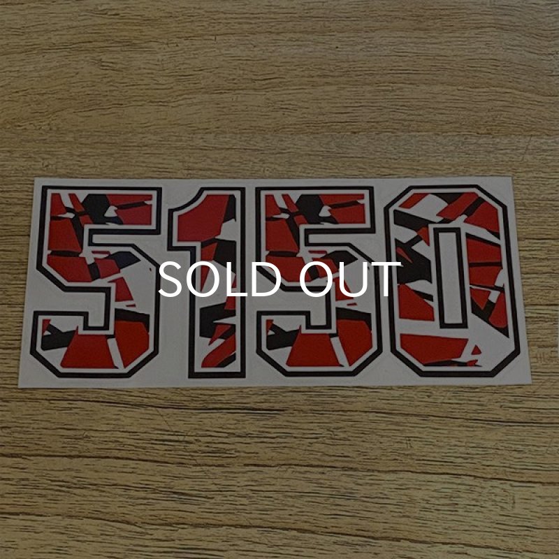 画像2: 5150 ステッカー (2)