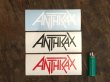 画像3: ANTHRAX / ステッカー (3)