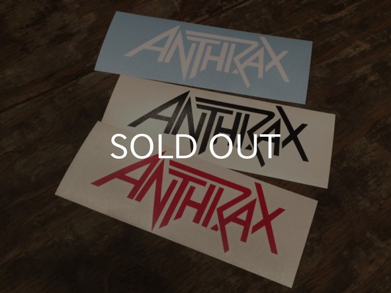 画像2: ANTHRAX / ステッカー (2)