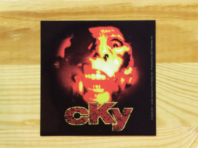 画像1: CKY ステッカー (AMBER) (1)