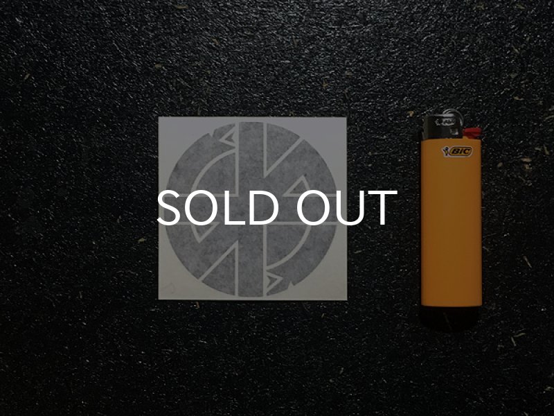 画像1: CRASS / ステッカー CIRCLE (BLACK) (1)