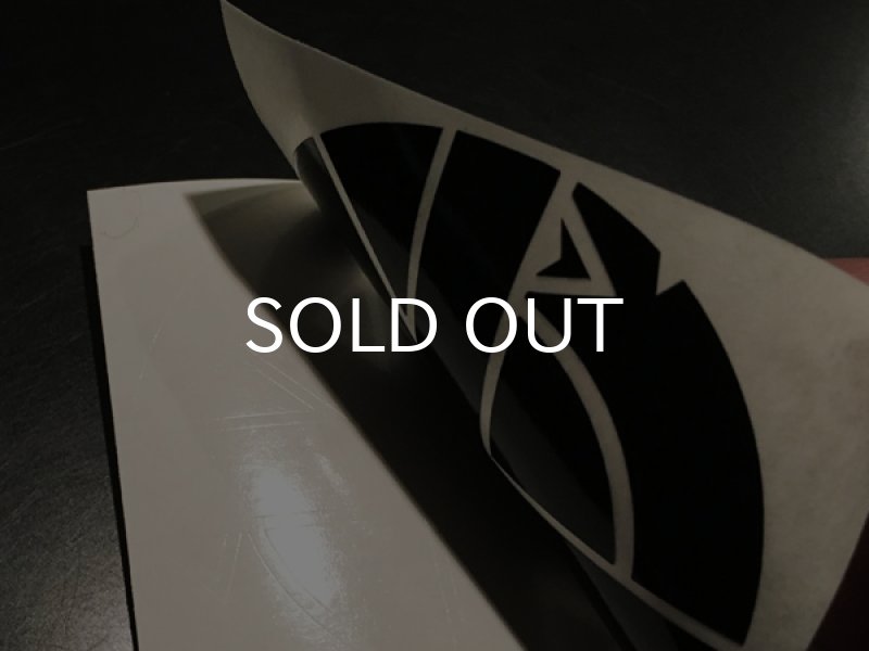 画像2: CRASS / ステッカー CIRCLE (BLACK) (2)