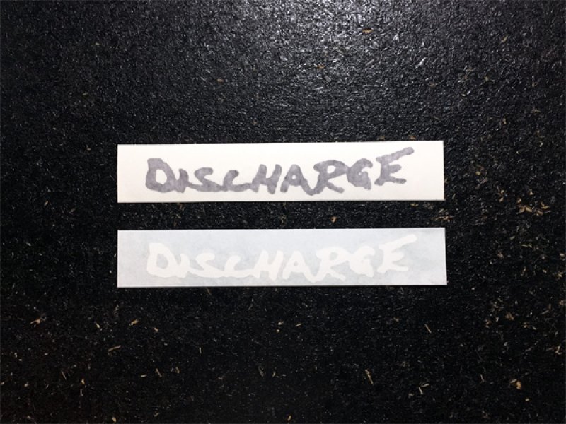 画像1: DISCHARGE / ステッカー (LOGO) (1)