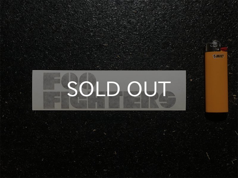 画像1: FOO FIGHTERS / ステッカー (LOGO#1) (1)