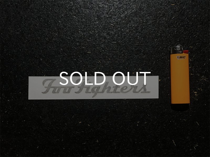 画像1: FOO FIGHTERS / ステッカー (LOGO#2) (1)