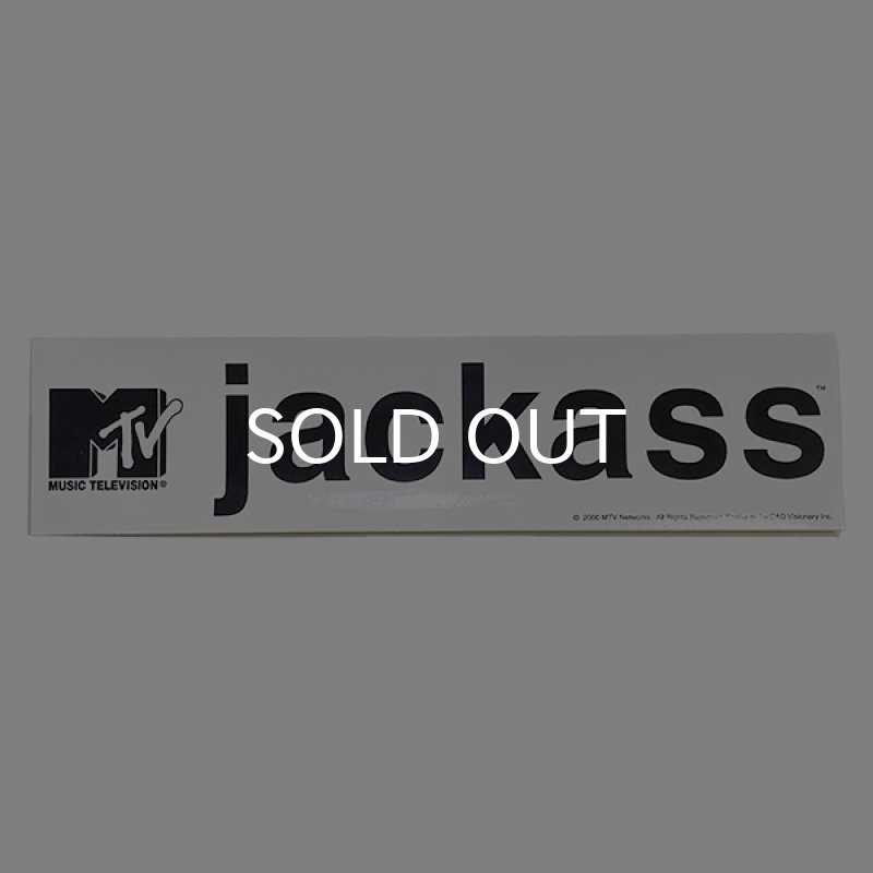 画像1: jackass / ステッカー (LOGO) (1)