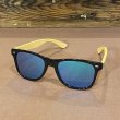 画像1: BAMBOO SUNGLASS サングラス (BLACK/GREEN MERCURY) (1)