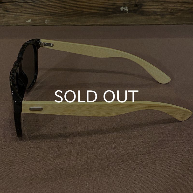 画像4: BAMBOO SUNGLASS サングラス (BLACK/GREEN MERCURY) (4)