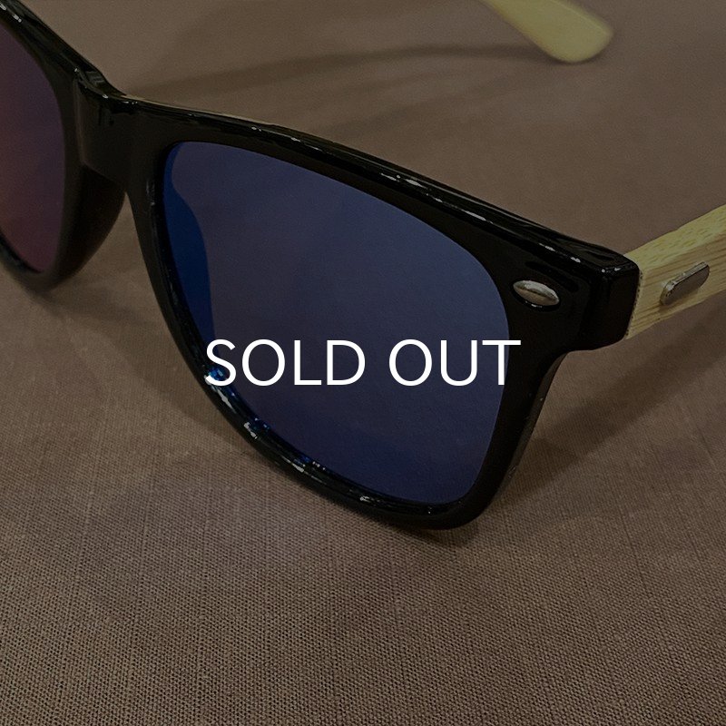 画像5: BAMBOO SUNGLASS サングラス (BLACK/GREEN MERCURY) (5)